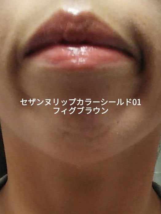 リップカラーシールド/CEZANNE/口紅を使ったクチコミ(4枚目)