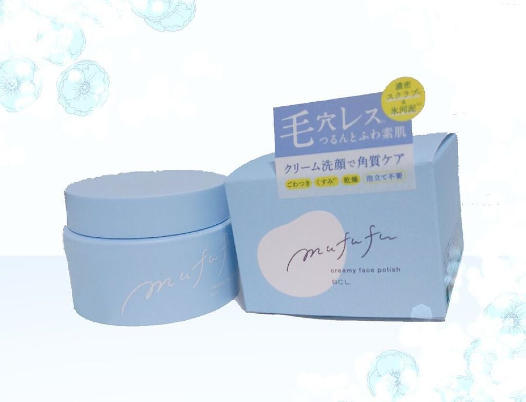 クリーミーフェイスポリッシュ/ムフフ/洗顔フォームを使ったクチコミ(1枚目)