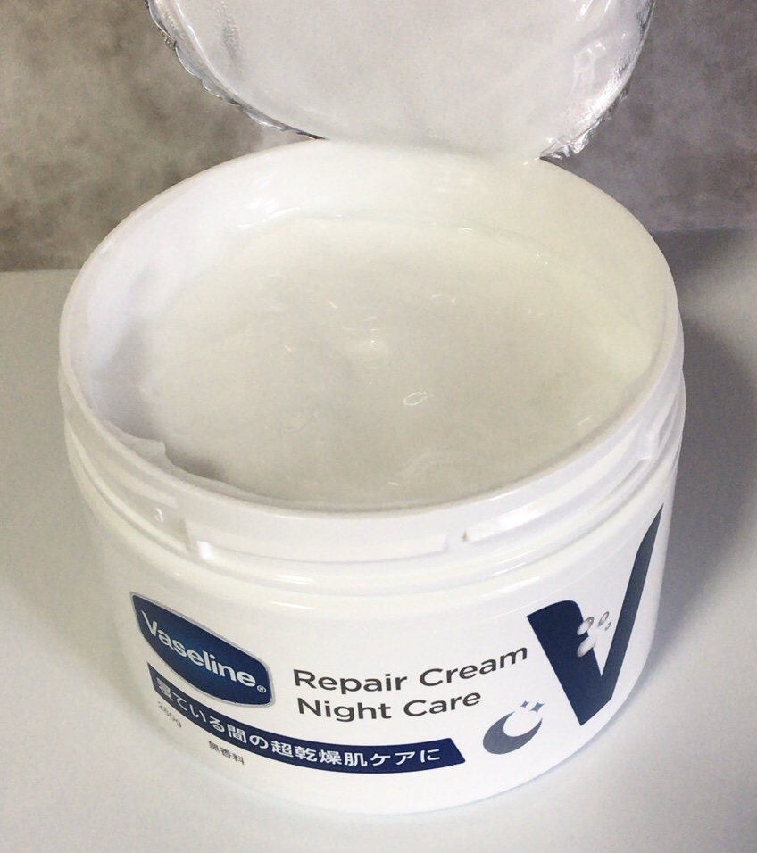 ヴァセリンリペアクリームナイトケア/ヴァセリン/ボディクリームを使ったクチコミ（2枚目）