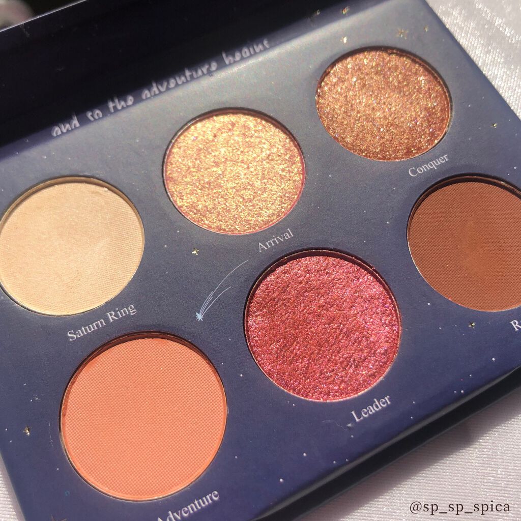 銀河系アイシャドウパレット/Ready to Shine/アイシャドウパレットを使ったクチコミ（3枚目）