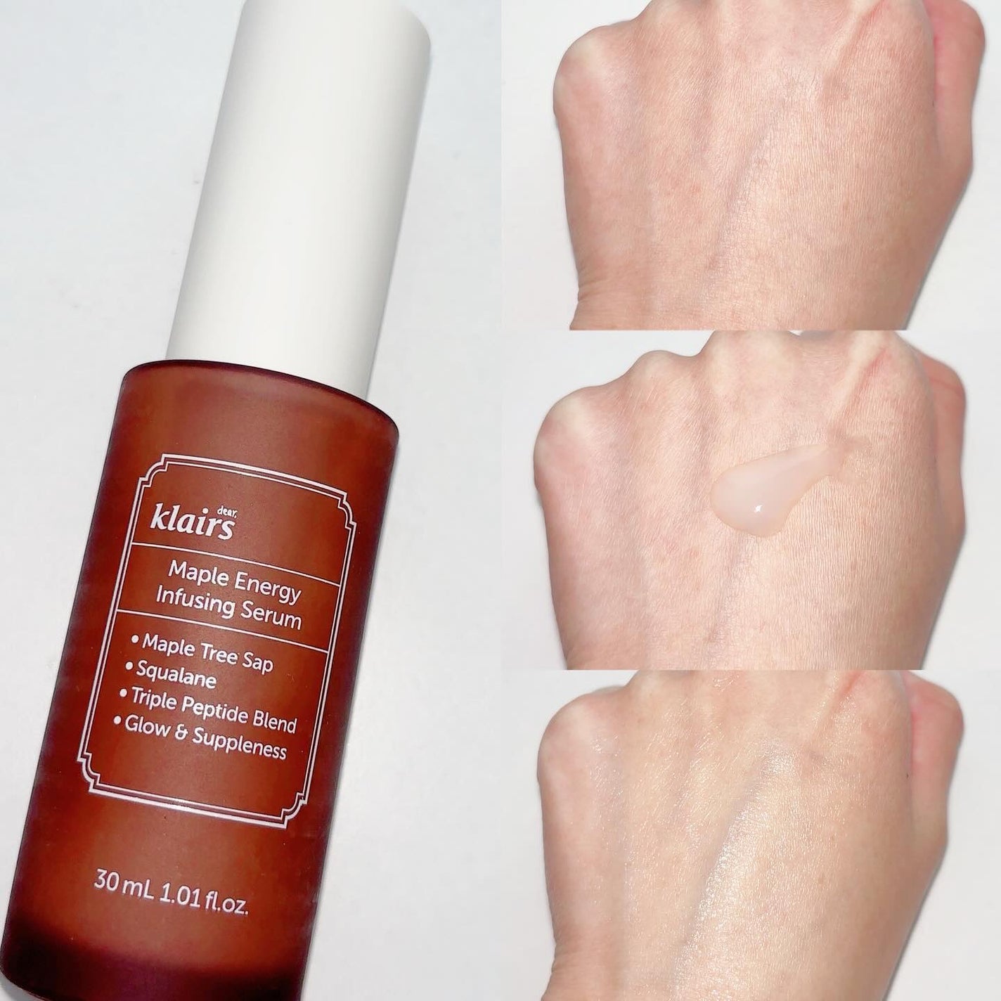 メープルエナジーインフュージングセラム/Klairs/美容液を使ったクチコミ(3枚目)