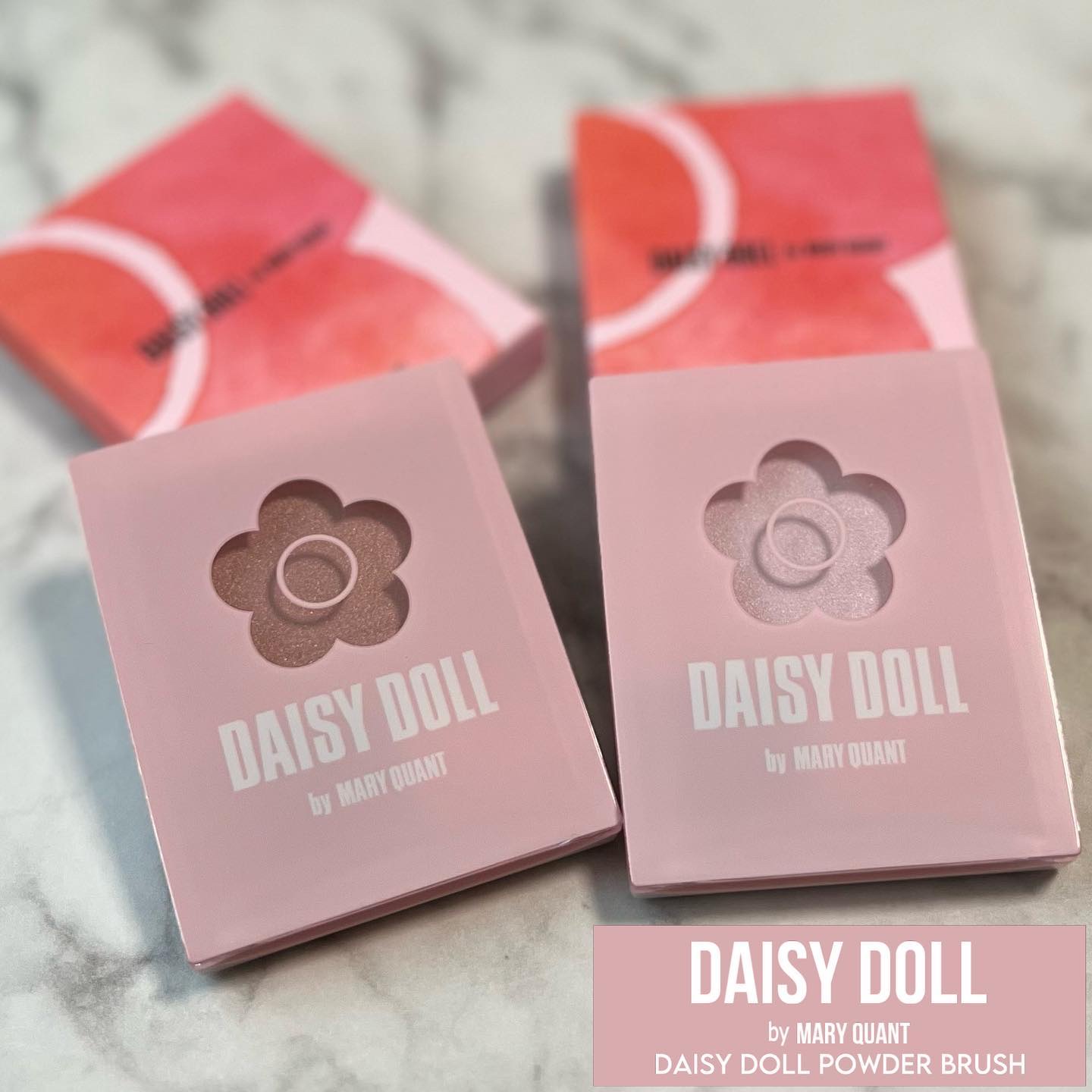 パウダーブラッシュ/DAISY DOLL by MARY QUANT/パウダーチークを使ったクチコミ（1枚目）