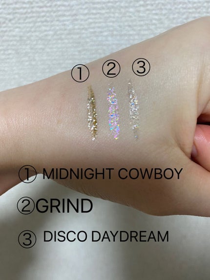 ヘビーメタルグリッターライナー/アーバンディケイ/リキッドアイライナーを使ったクチコミ(2枚目)