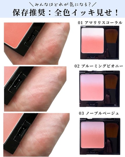 B.A 3Dオアシス ブラッシュ/B.A/パウダーチークを使ったクチコミ(7枚目)