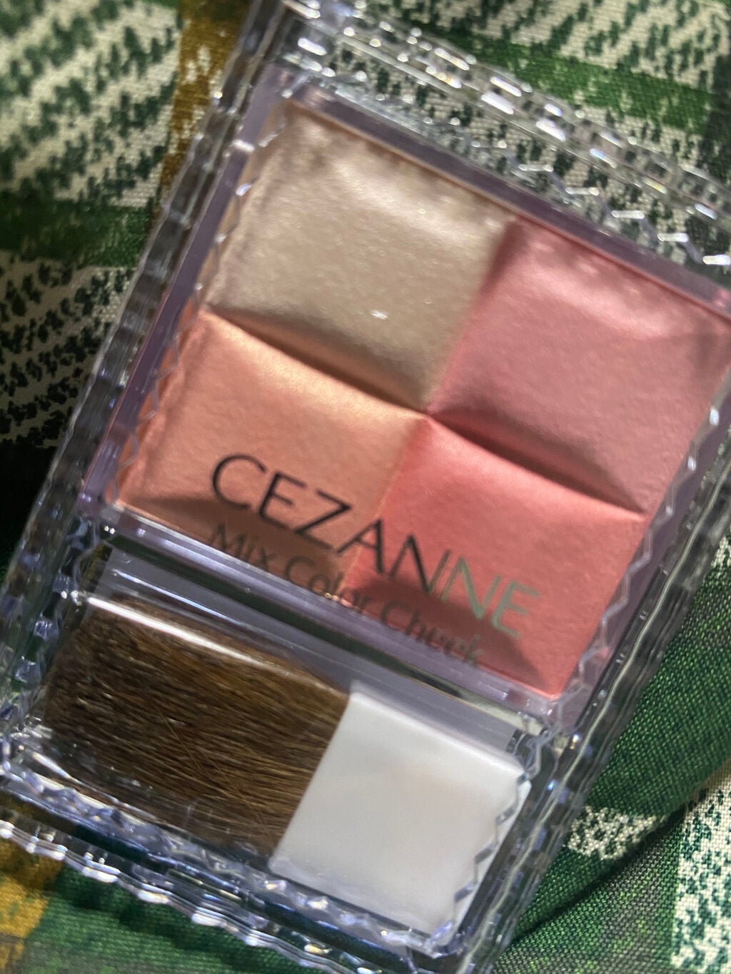 ミックスカラーチーク/CEZANNE/パウダーチークを使ったクチコミ(2枚目)