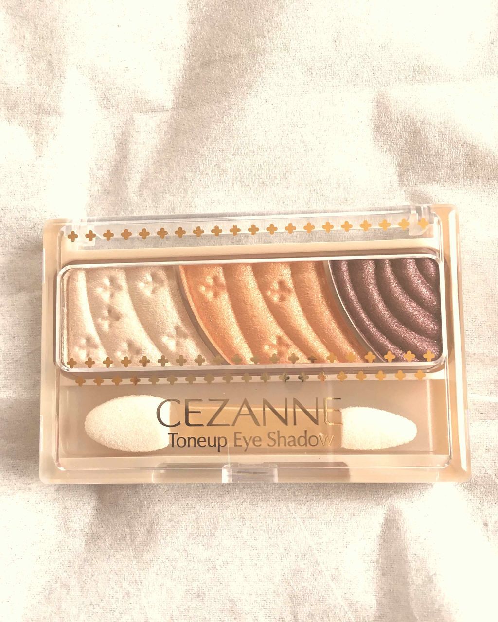 トーンアップアイシャドウ/CEZANNE/アイシャドウパレットを使ったクチコミ(1枚目)