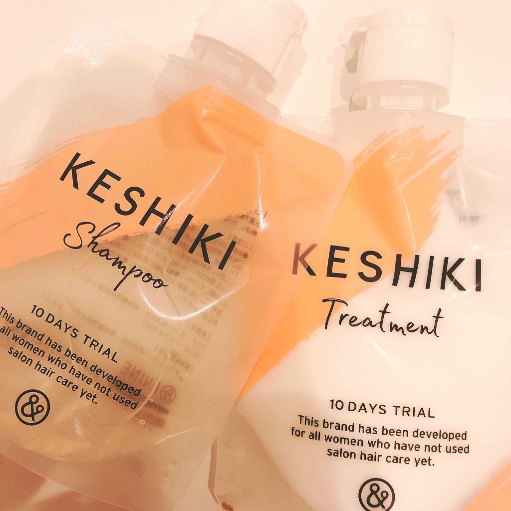 ケシキのはじまり(トライアルセット)/KESHIKI/トライアルキットを使ったクチコミ(1枚目)