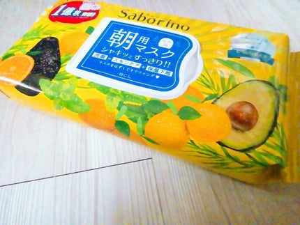 目ざまシート ひきしめタイプ/サボリーノ/シートマスク・パックを使ったクチコミ(1枚目)