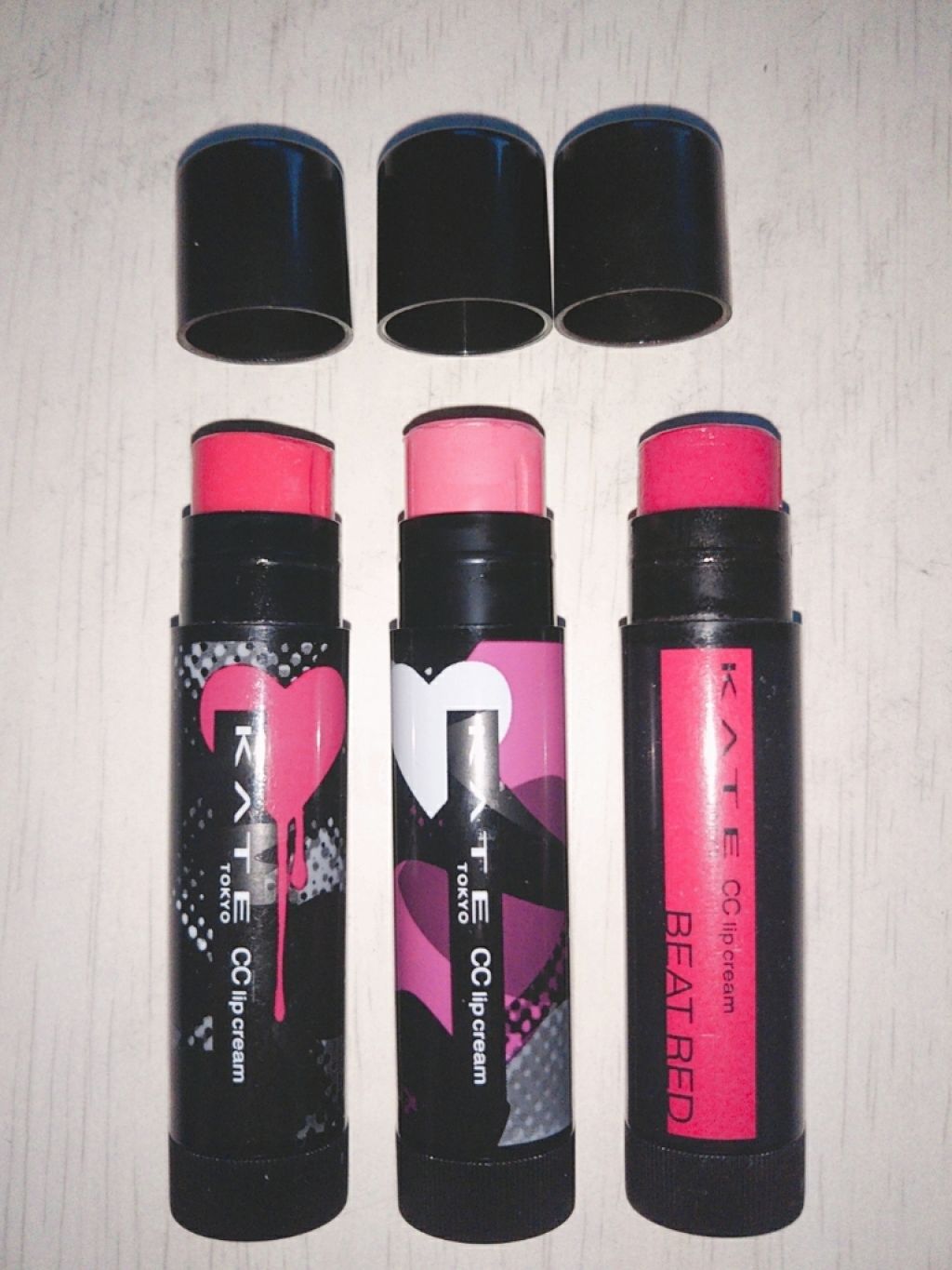 CCリップクリームN/KATE/リップケアを使ったクチコミ（2枚目）