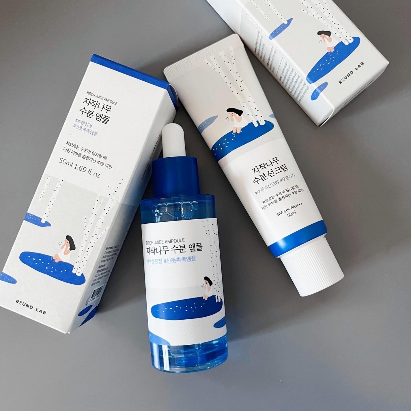 白樺水分uvクリーム/ROUND LAB/日焼け止めクリームを使ったクチコミ(8枚目)