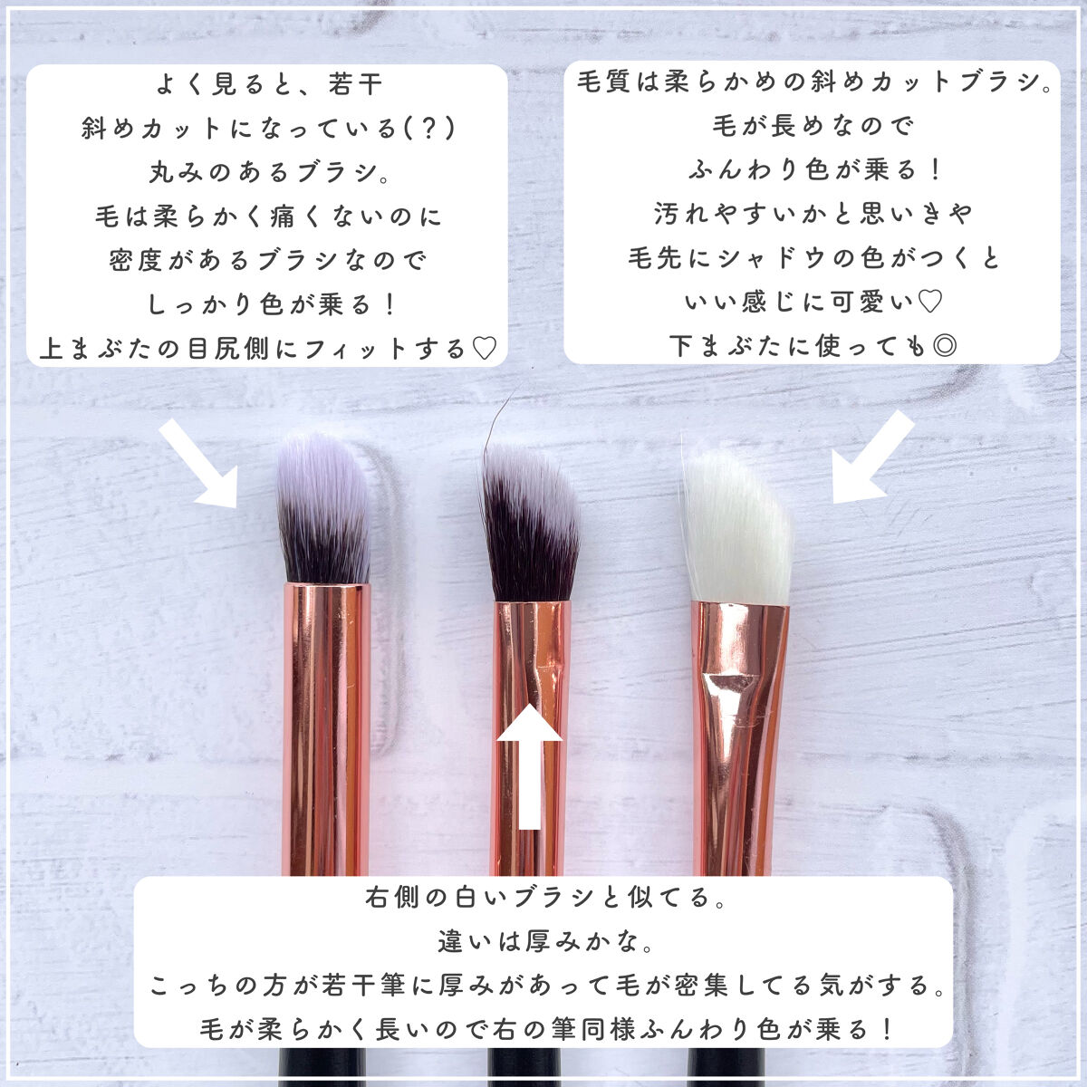 メイクブラシセット/SHEIN/メイクアップキットを使ったクチコミ（3枚目）