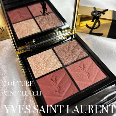 【買ってよかった人気アイシャドウ✨️】

購入してましたー！後まわしにしてた、
YVES SAINT LAURENT ミニクラッチ 500 メディナグロウ

温かみのあるウォームピンク。
上段2つが キ