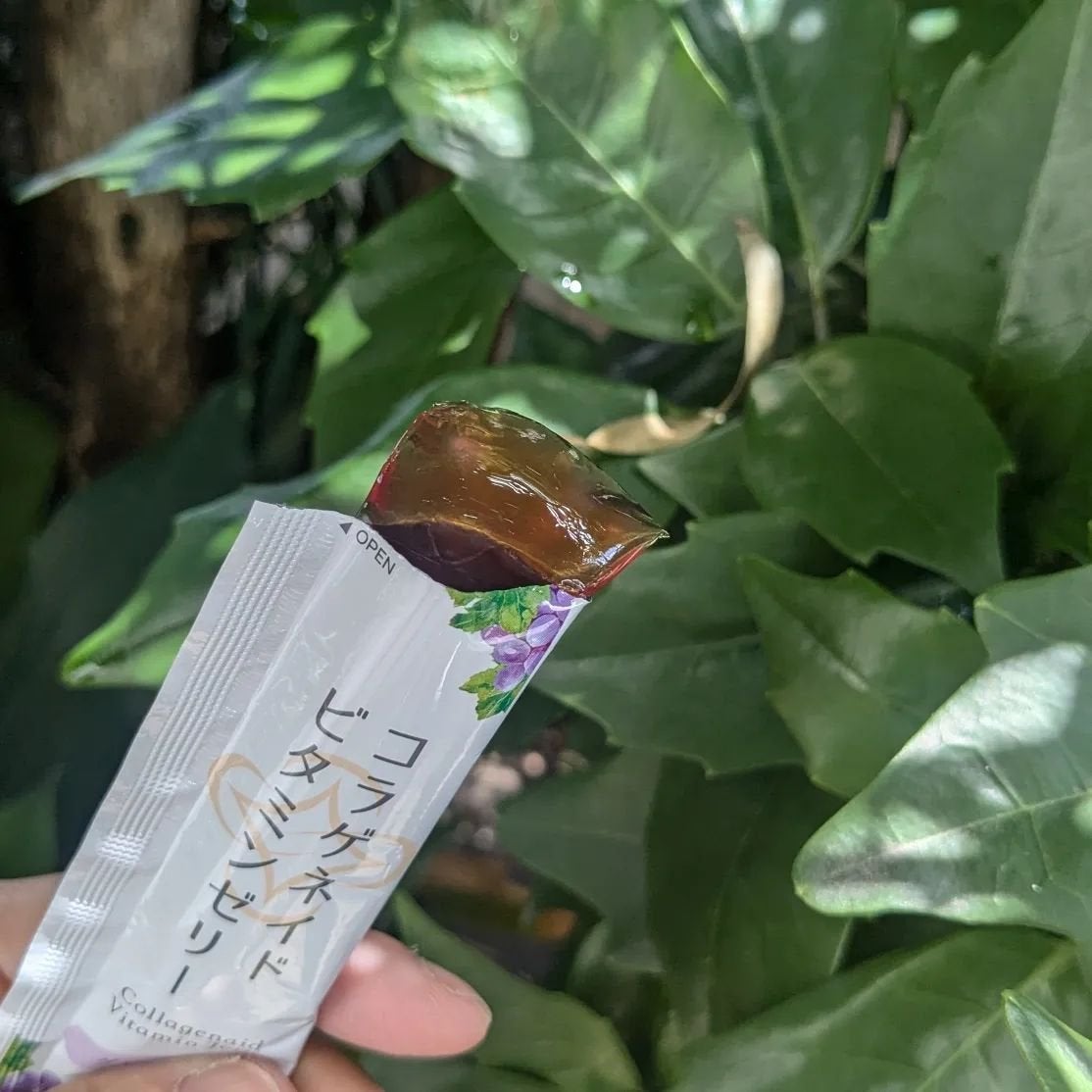 コラゲネイド ビタミンゼリー グレープ味/新田ゼラチンダイレクト/ゼリー飲料を使ったクチコミ(6枚目)