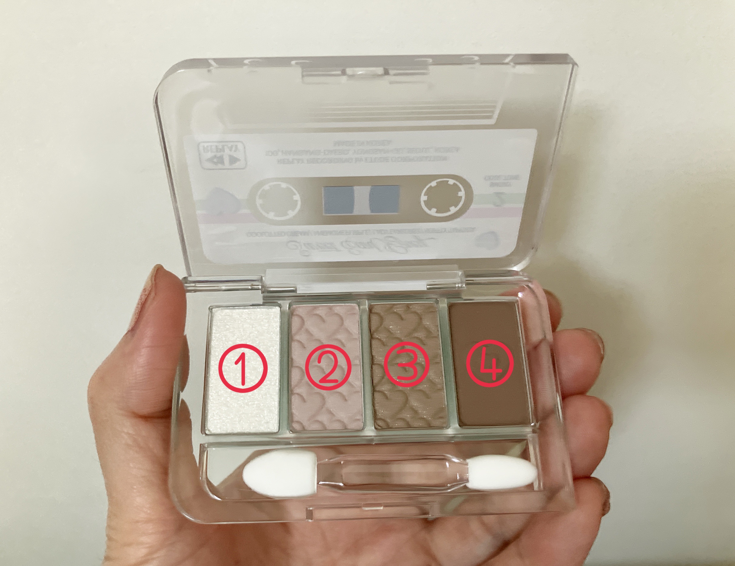 プレイカラーアイズミニ　リプレイコレクション アーユーレディー？/ETUDE/アイシャドウパレットを使ったクチコミ（3枚目）