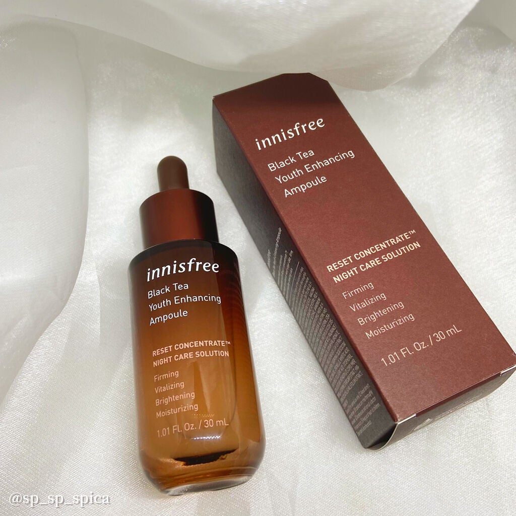 ブラックティー ユース セラム/innisfree/美容液を使ったクチコミ(4枚目)