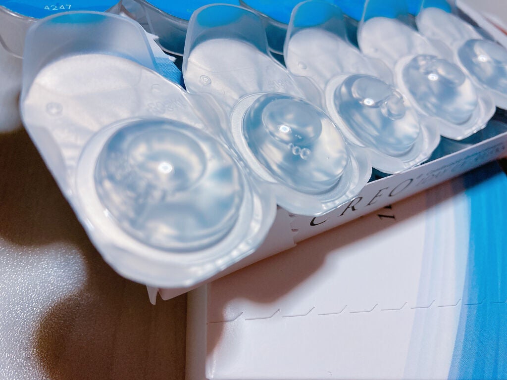 クレオワンデーUVリング/CREO/ワンデー(1DAY)カラコンを使ったクチコミ(6枚目)