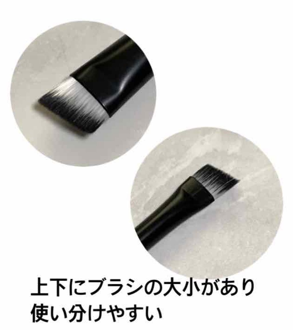 UR GLAM　DUO EYEBROW BRUSH A（デュオアイブロウブラシA）/U R GLAM/メイクアップキットを使ったクチコミ（2枚目）