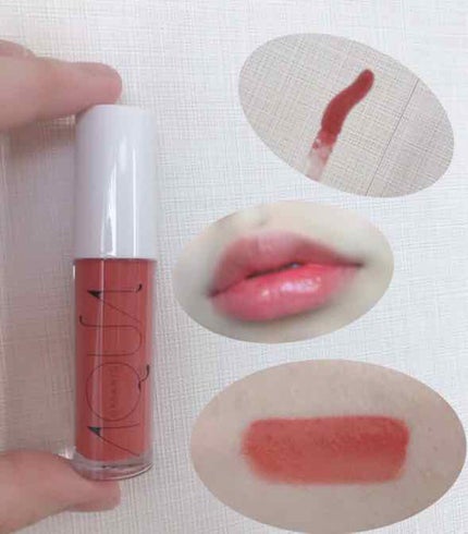 オーガニックリップアップルージュ/アクア・アクア/リップグロスを使ったクチコミ(2枚目)