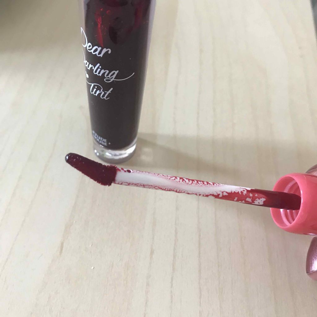 ディアダーリン ウォータージェルティント/ETUDE/リップティントを使ったクチコミ（2枚目）