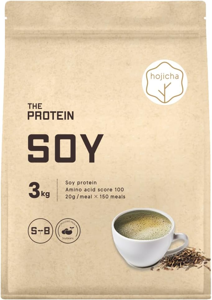 THE PROTEIN ソイプロテイン ほうじ茶風味 3kg