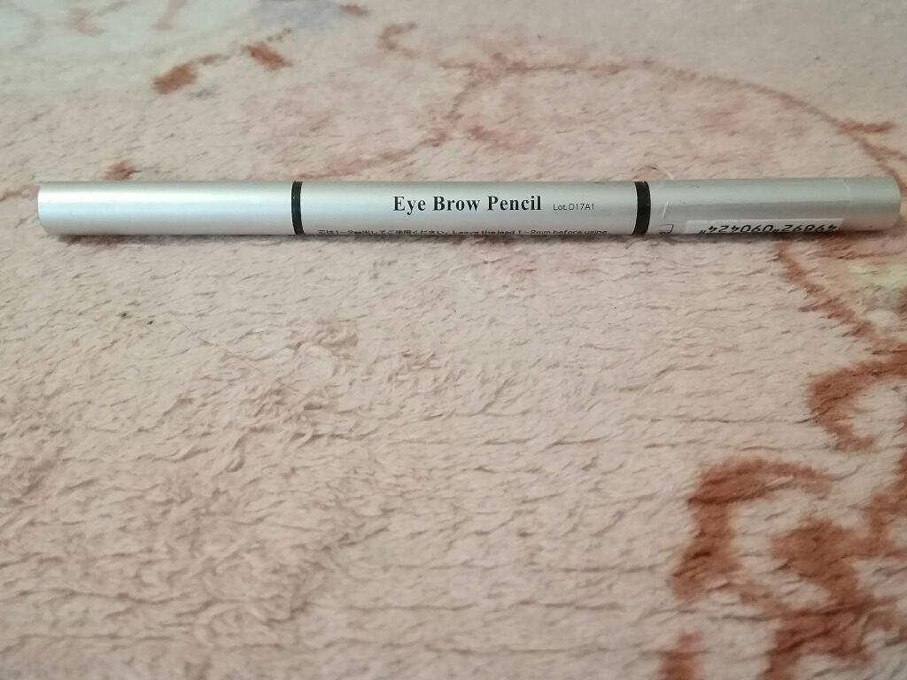 だ円芯 アルミ アイブローペンシル/DAISO/アイブロウペンシルを使ったクチコミ(1枚目)