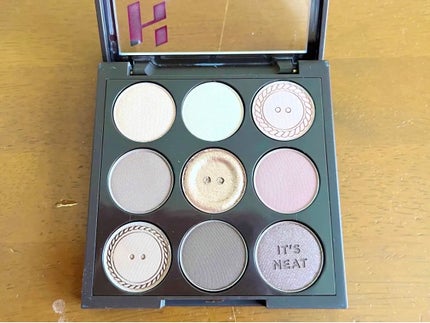 マイフェイブムードアイパレット 9カラー/HOLIKA HOLIKA/アイシャドウパレットを使ったクチコミ(4枚目)