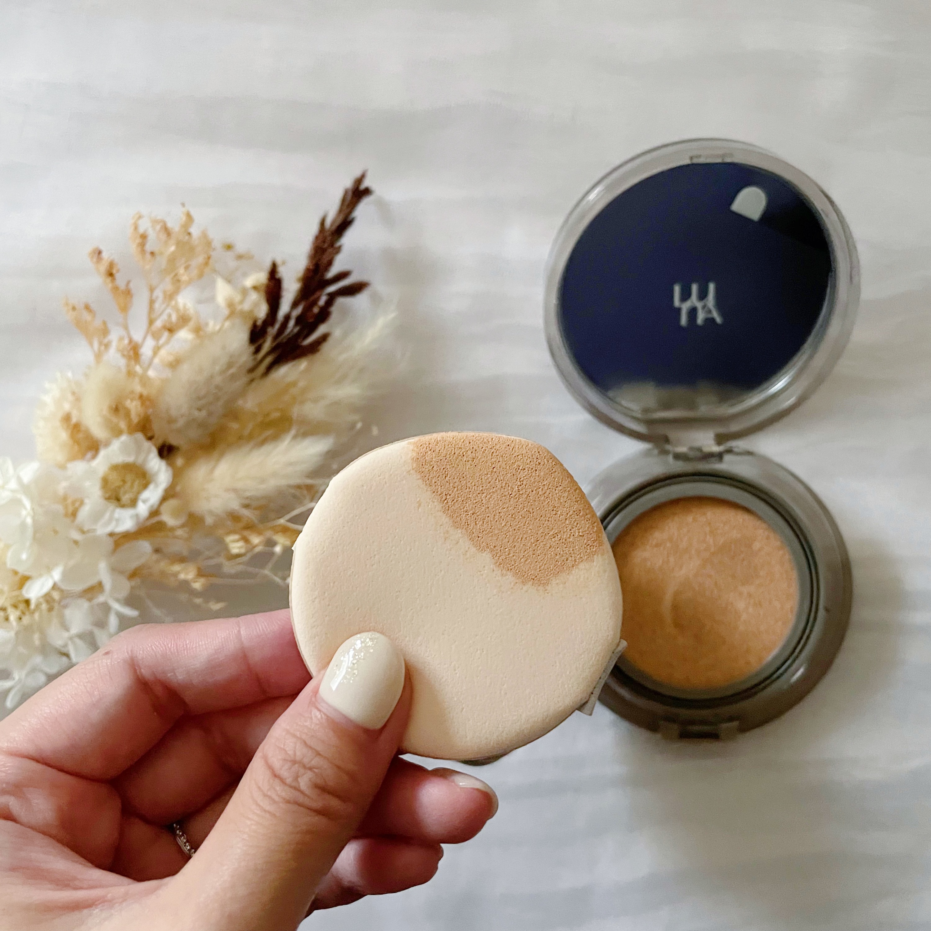 ブラーカバークッション/LUNA/クッションファンデーションを使ったクチコミ（3枚目）