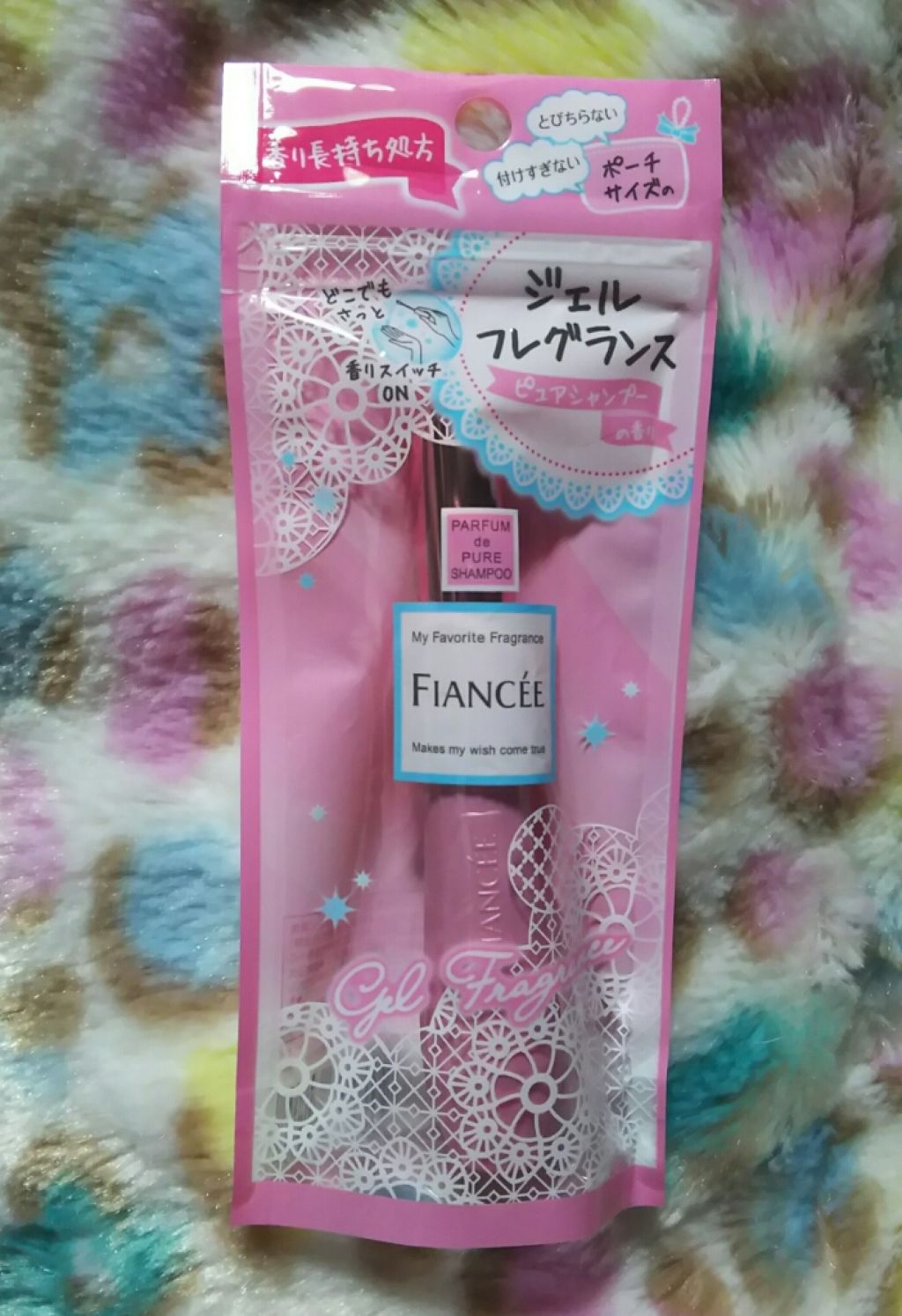 ジェルフレグランス ピュアシャンプーの香り N/フィアンセ/香水(レディース)を使ったクチコミ（2枚目）