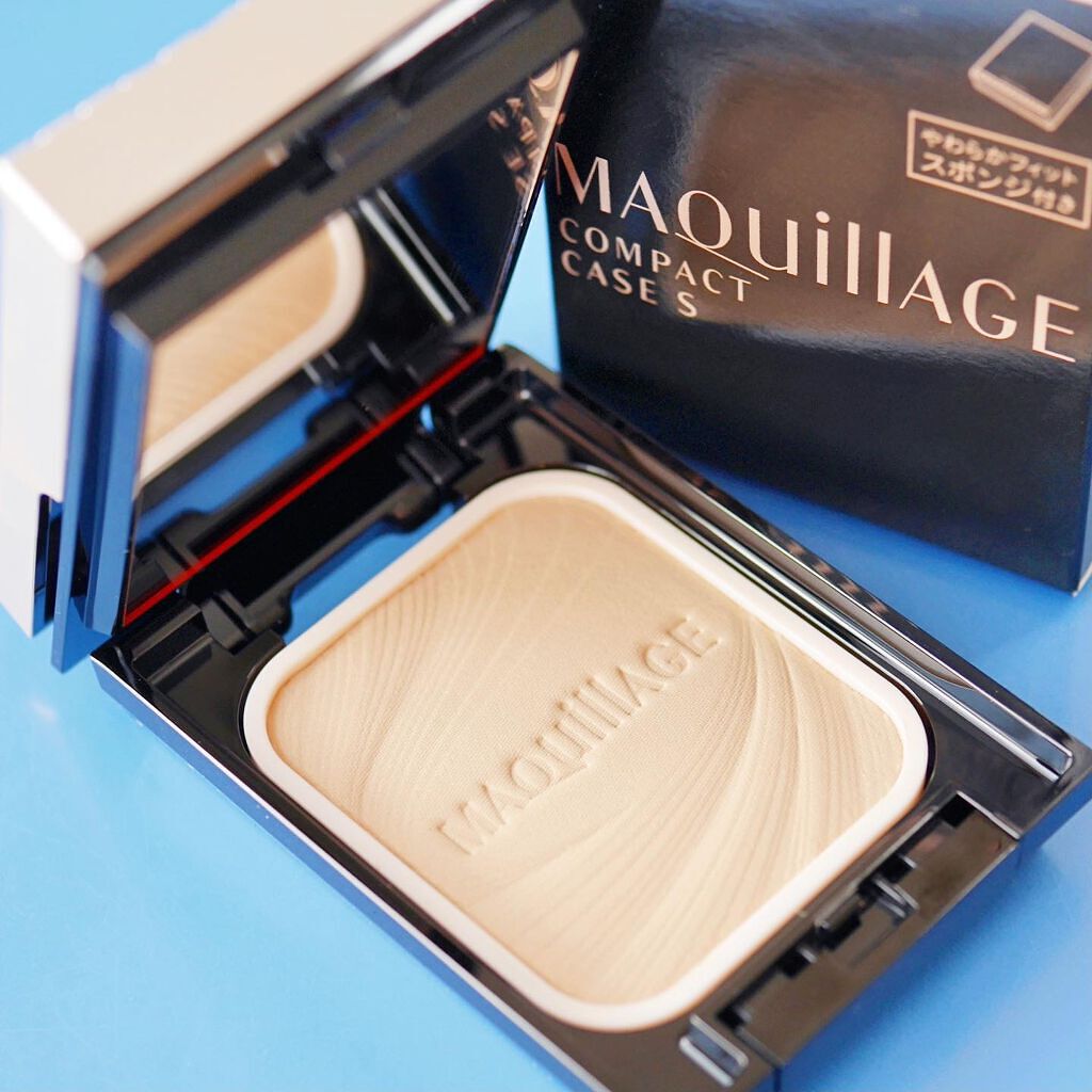 ドラマティックパウダリー EX ベージュオークル20/マキアージュ/パウダーファンデーションを使ったクチコミ（1枚目）