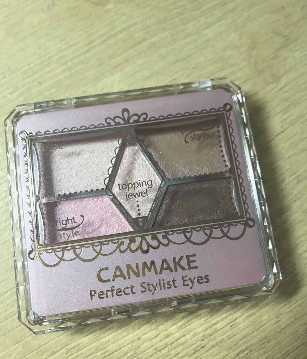 【旧品】パーフェクトスタイリストアイズ/キャンメイク/アイシャドウパレットを使ったクチコミ（1枚目）