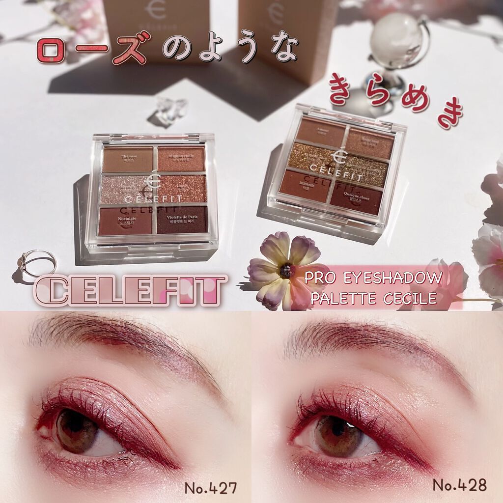 プロアイシャドウパレットセシル/CELEFIT/アイシャドウパレットを使ったクチコミ（1枚目）