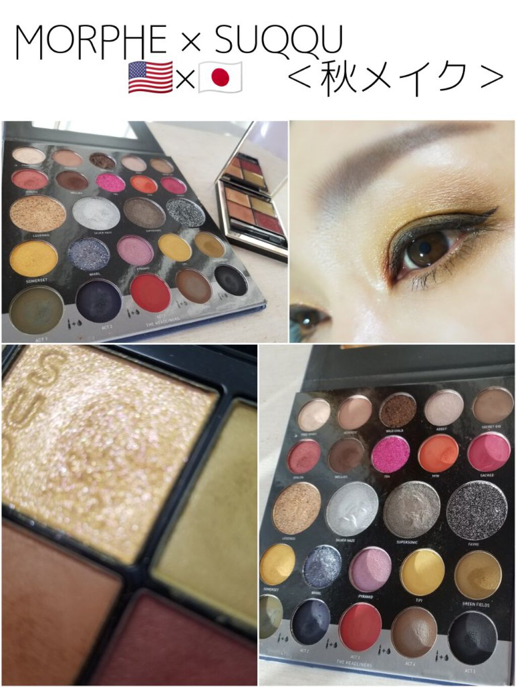 24M / MAIN EVENT 【24 SHADES THAT TOP THE CHARTS】/Morphe/アイシャドウパレットを使ったクチコミ(1枚目)