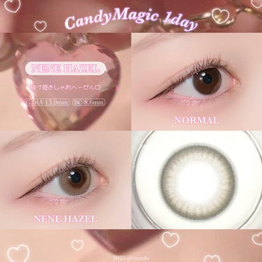 candymagic1day（キャンディーマジックワンデー）/candy magic/ワンデー（１DAY）カラコンを使ったクチコミ（4枚目）