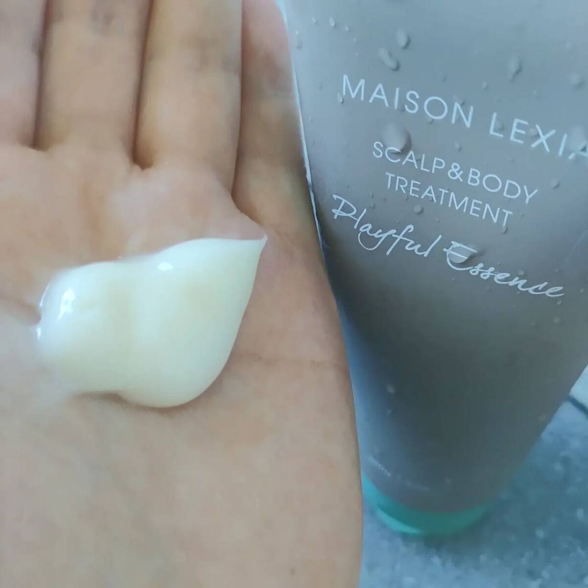 スカルプ＆ボディトリートメント プレイフルエッセンス/MAISON LEXIA/頭皮トリートメントを使ったクチコミ（2枚目）