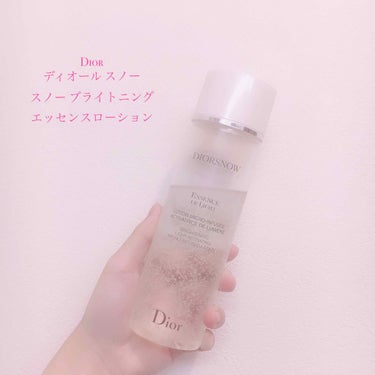 スノー ブライトニング エッセンスローション/Dior/化粧水を使ったクチコミ（1枚目）