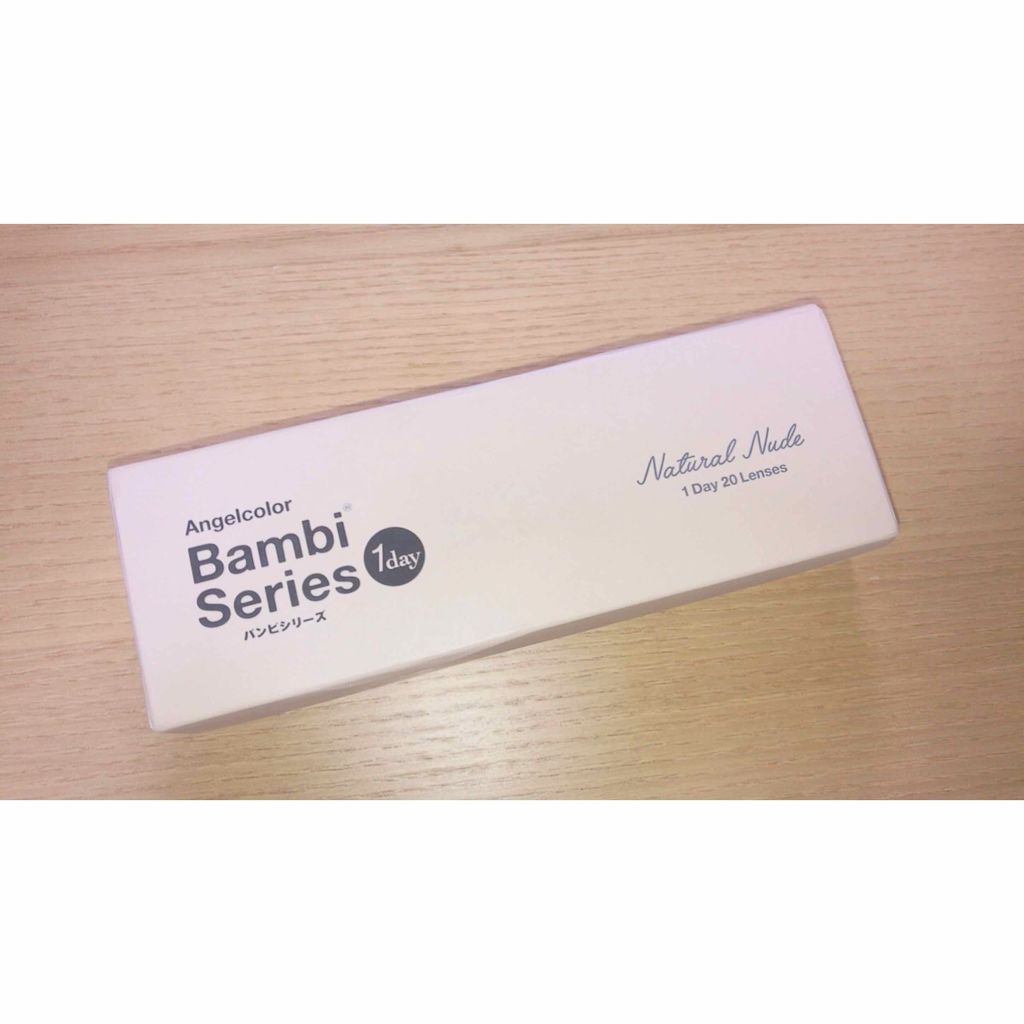 バンビシリーズ ワンデー ナチュラル/AngelColor/ワンデー(1DAY)カラコンを使ったクチコミ(1枚目)