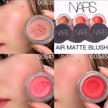 エアーマット ブラッシュ 00531/NARS/ジェル・クリームチークを使ったクチコミ（3枚目）