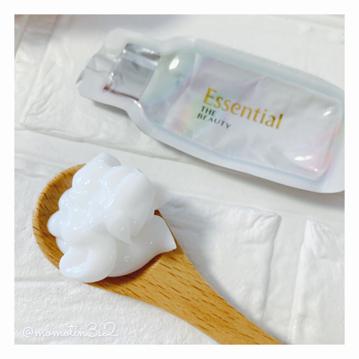 ザビューティ うるツヤチャージヘアパック/エッセンシャル/ヘアマスク・ヘアパックを使ったクチコミ（2枚目）