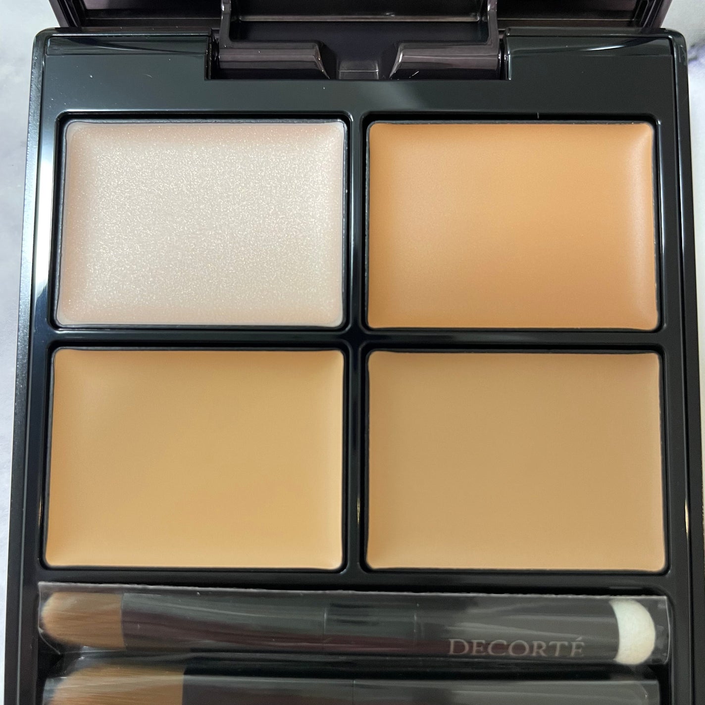 トーンパーフェクティング パレット/DECORTÉ/パレットコンシーラーを使ったクチコミ(3枚目)