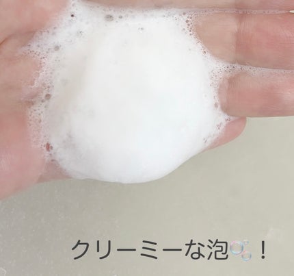 アクアレーベル ミルキームースフォームのクチコミ「アクアレーベル ミルキームースフォーム
スクラブが入ってない洗顔料で心地よい洗い上がりで.....」(2枚目)