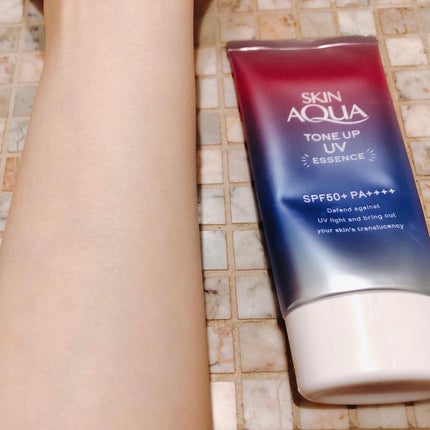 スキンアクア トーンアップUVエッセンス/スキンアクア/日焼け止めクリームを使ったクチコミ(3枚目)