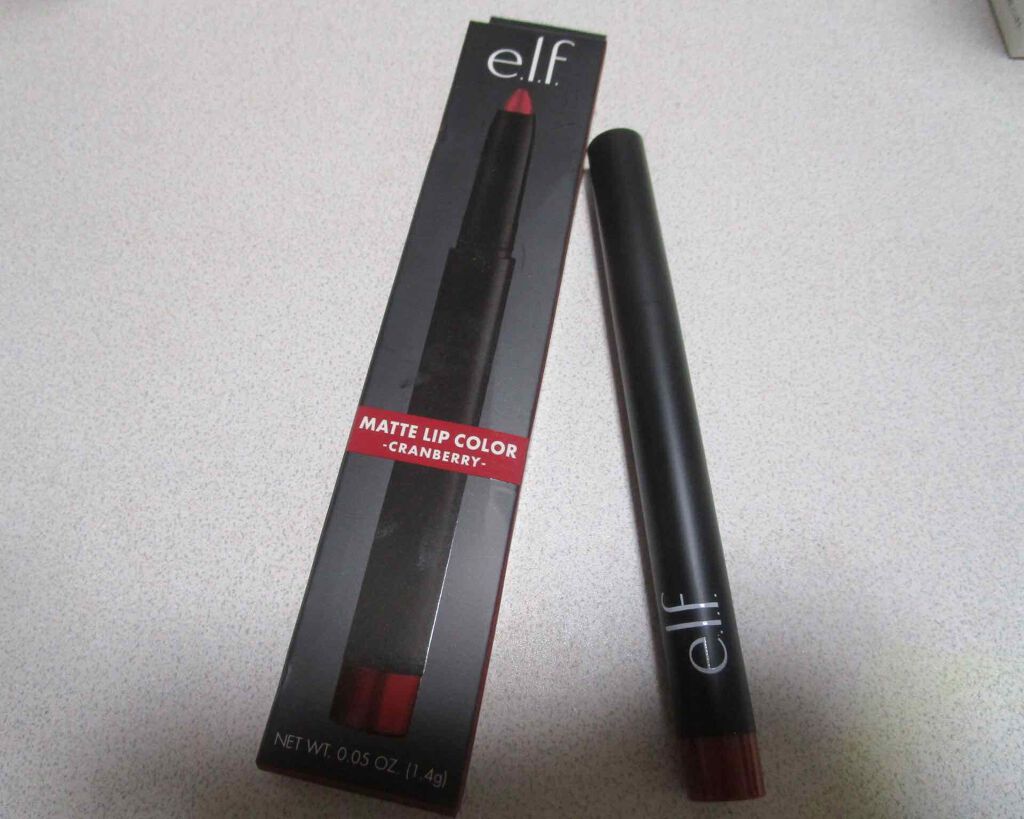 マットリップカラー/e.l.f. Cosmetics/口紅を使ったクチコミ(1枚目)
