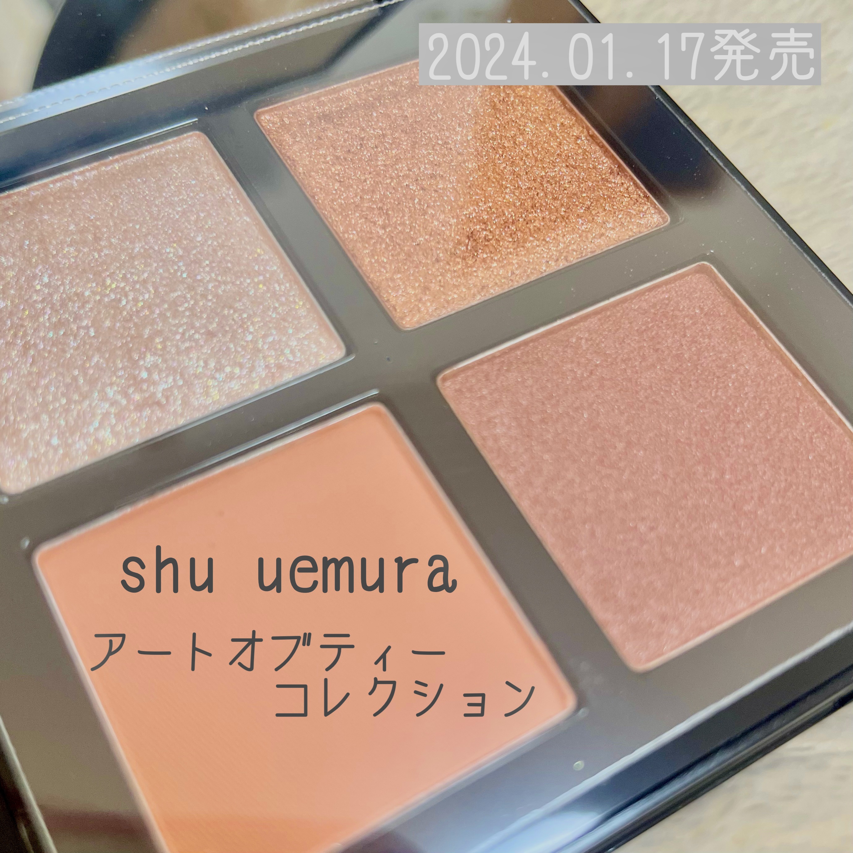 クロマティックス クワッド/shu uemura/アイシャドウパレットを使ったクチコミ（1枚目）