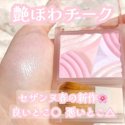 ブレンドカラーチーク/CEZANNE/チークを使ったクチコミ(1枚目)