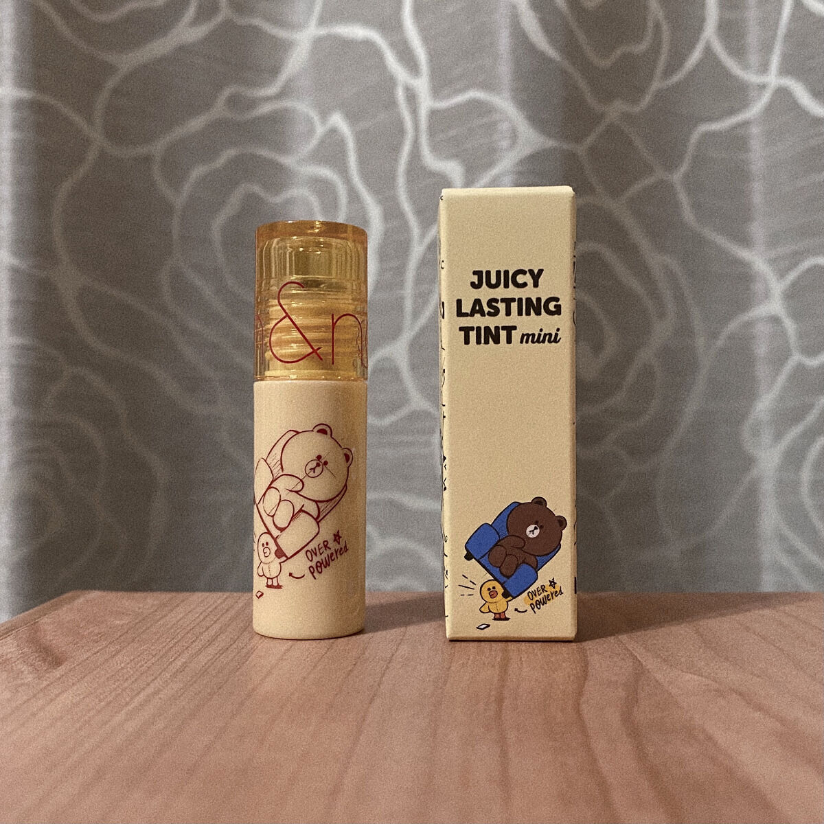 ジューシーラスティングティント/rom&nd/リップティントを使ったクチコミ（2枚目）