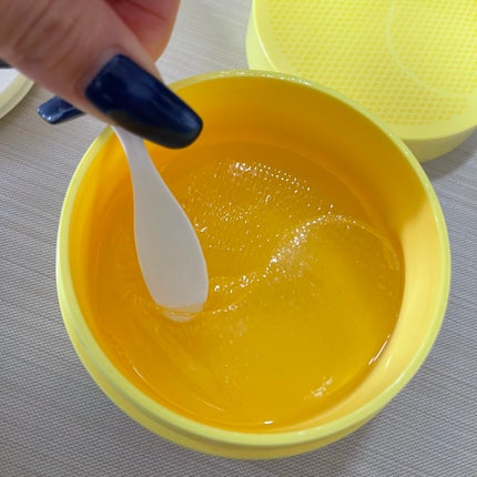 グリーンタンジェリン ビタC アイジェルパッチ/goodal/アイケア・アイクリームを使ったクチコミ(3枚目)