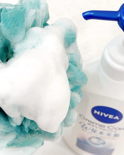 クリームケア ボディウォッシュ W保水美肌 リラクシングソープの香り/ニベア/ボディソープを使ったクチコミ(3枚目)