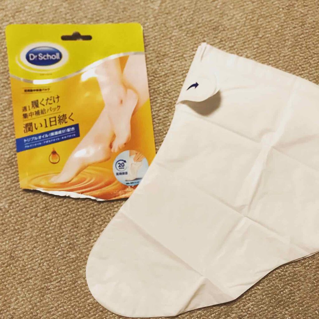足用集中保湿パック/ドクター・ショール/レッグ・フットケアを使ったクチコミ(1枚目)