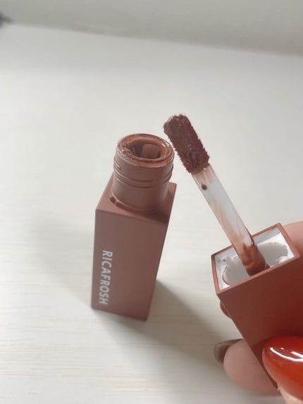 ジューシーリブティント/RICAFROSH/リップティントを使ったクチコミ(2枚目)