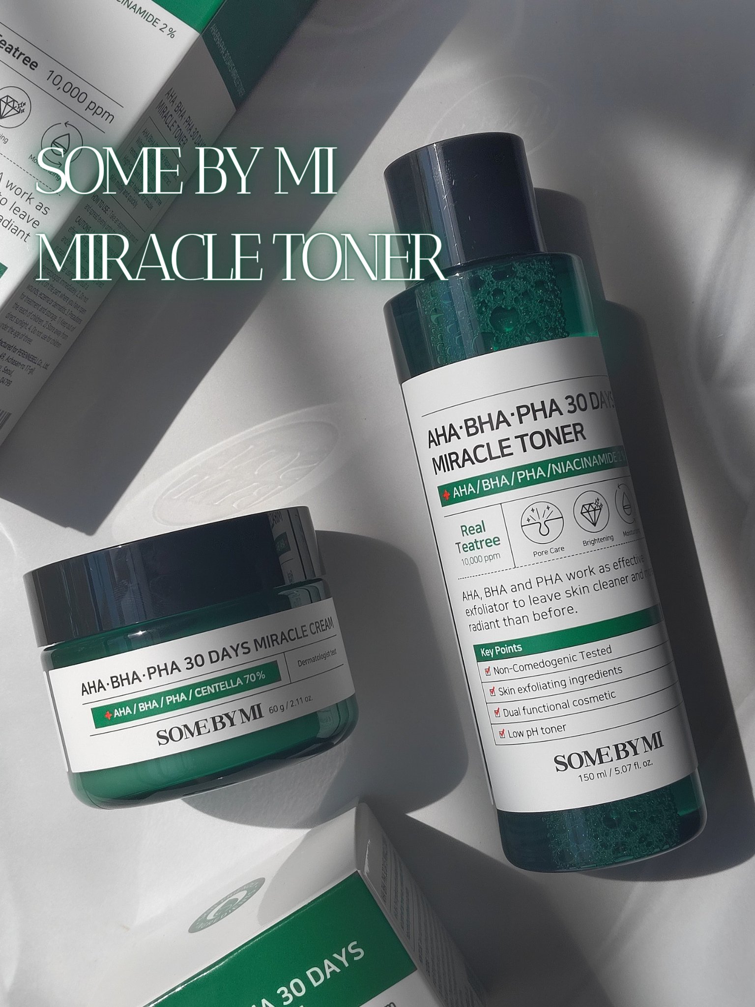 AHA·BHA·PHA 30デイズミラクルクリーム/SOME BY MI/フェイスクリームを使ったクチコミ（1枚目）